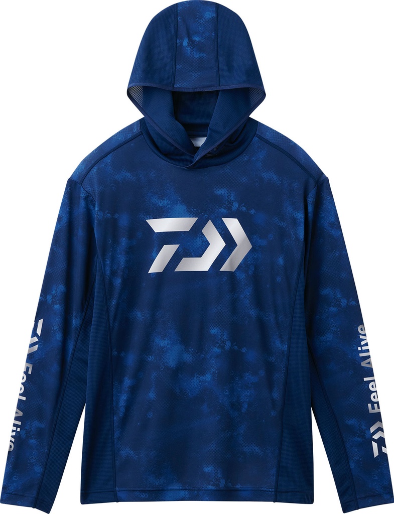 TSHIRT CAPUCHE DE3726 BLEU XL